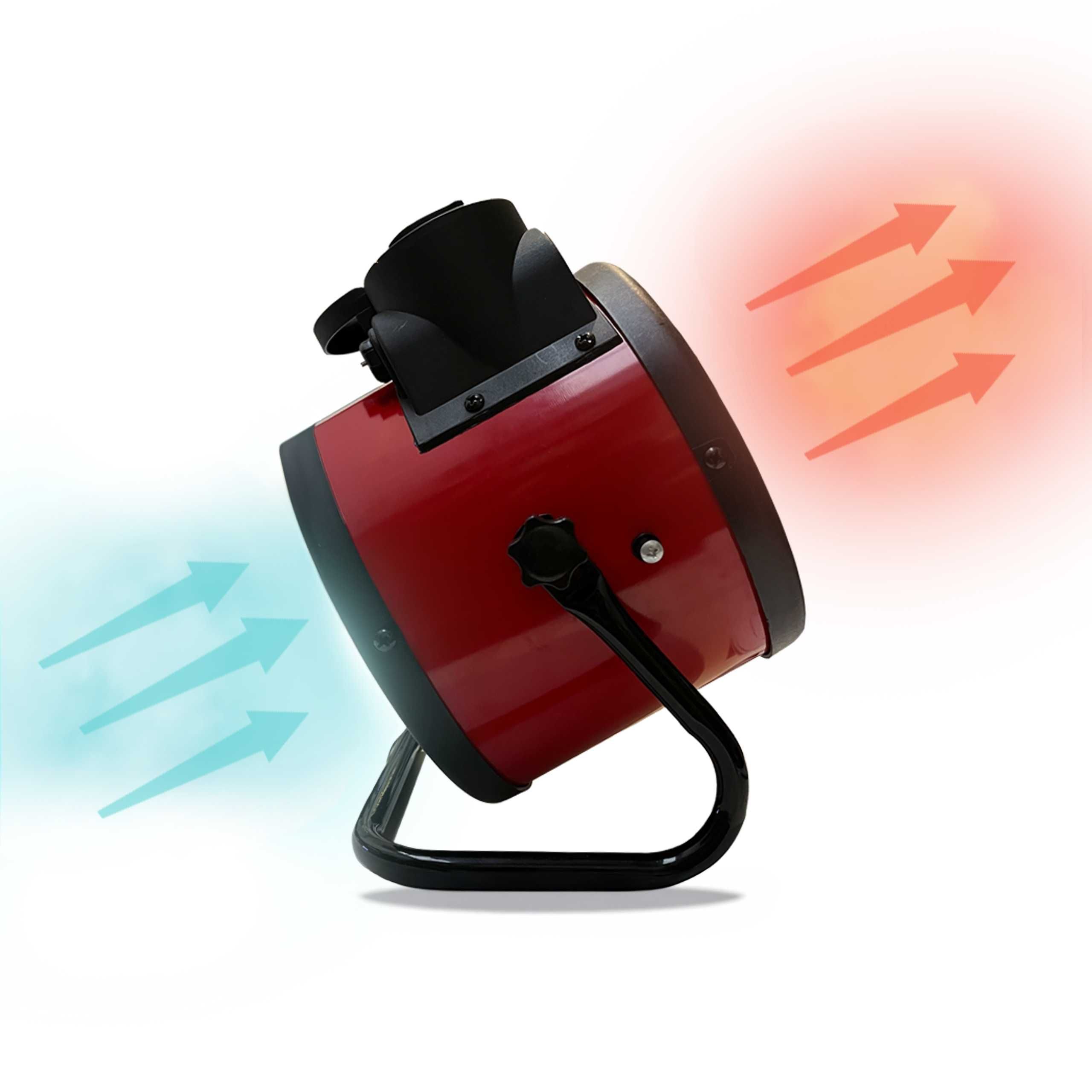 Nagrzewnica Wentylator Ogrzewacz Elektryczny 3KW Heater Farelka 3000W