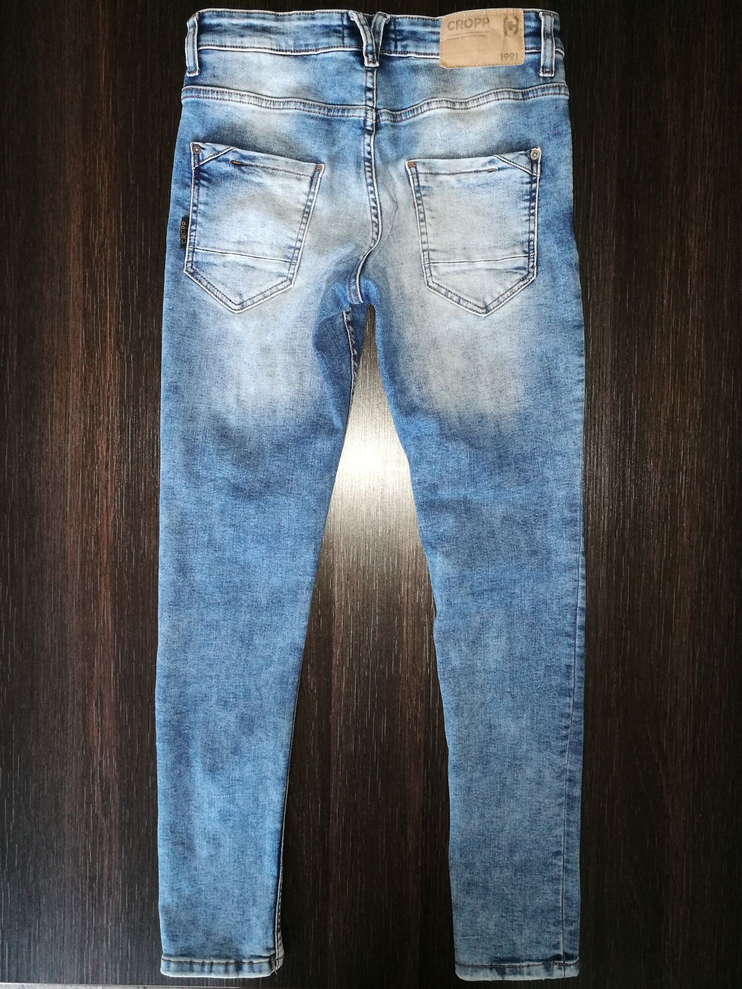 Spodnie Cropp 28 / 30 jeans elastyczny