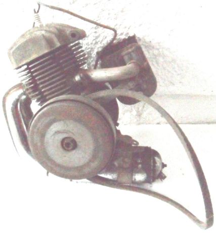 Motor p/ Ciclomotor, transmissão de correia