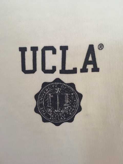 UCLA rozm. S Podkoszulek biały Koszulka na ramiączkach 100% bawełna