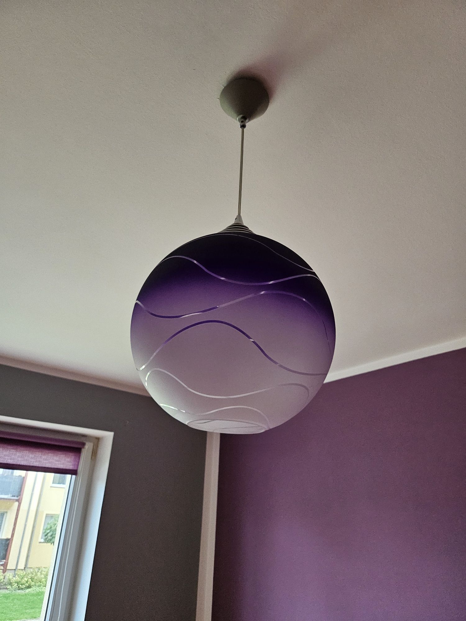 Lampa wisząca + kinkiet
