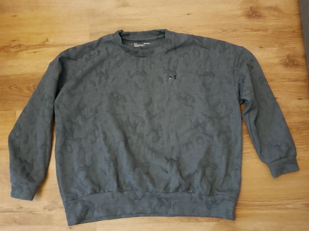 Bluza srebrna szara 2D Under Armour M L XL męska damska