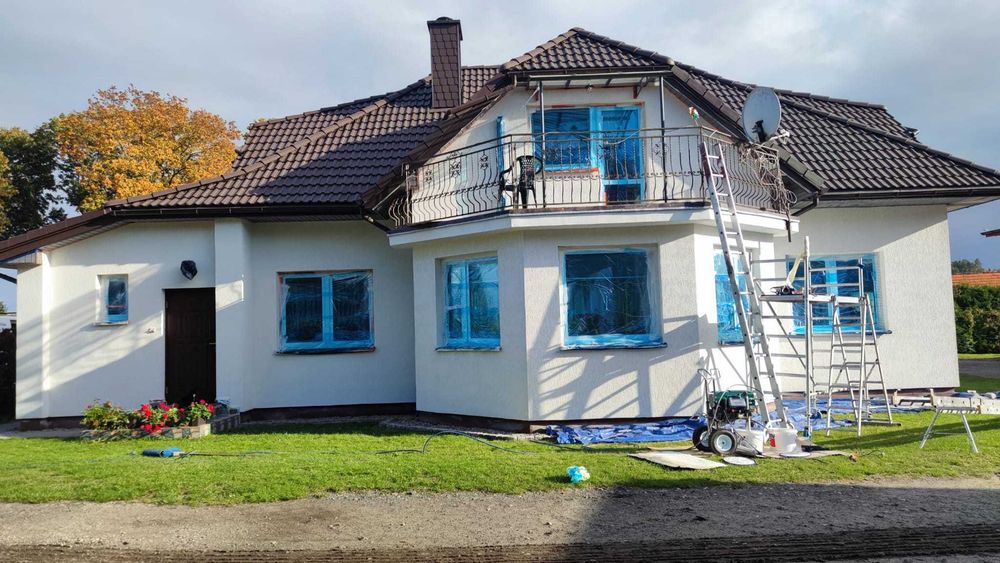 MALOWANIE,USZCZELNIANIE,renowacja,czyszczenie dachów, elewacji,kostki