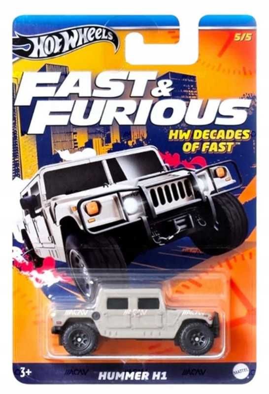 HOT WHEELS FAST & FURIOUS HW Decades Of Fast HRW45 Hummer H1