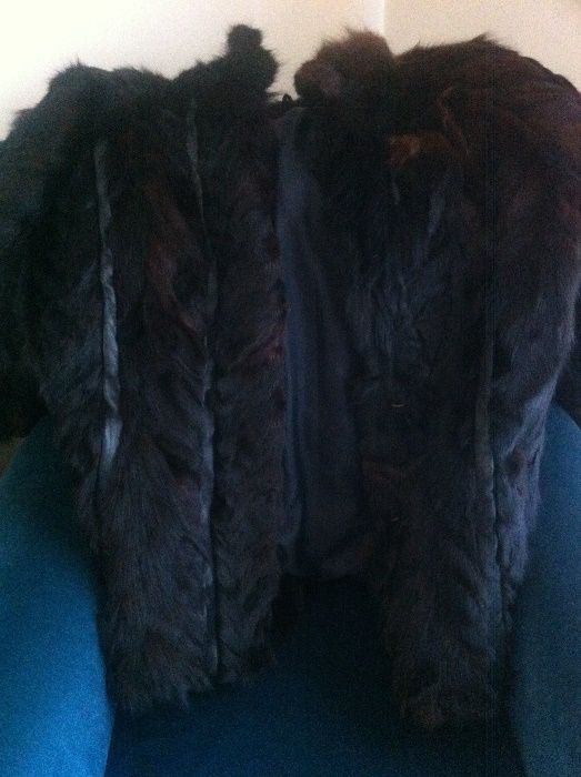 Casaco em pele de Vison