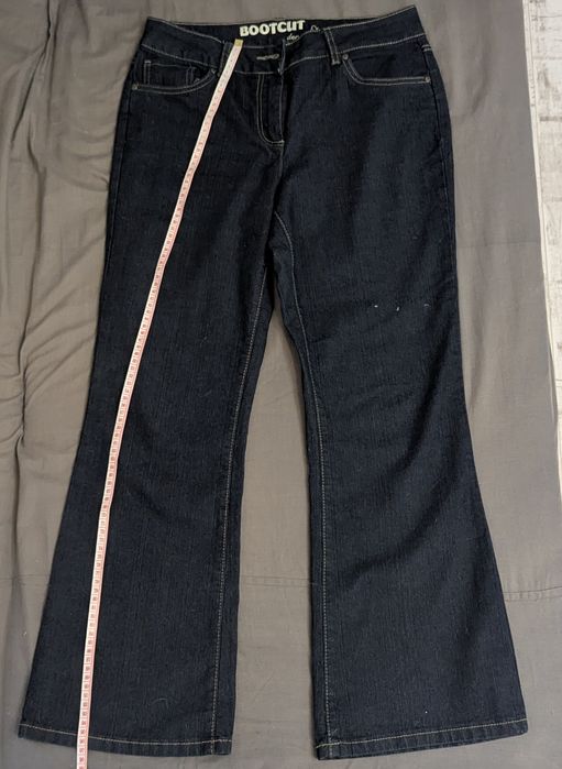 Джинсы чёрные, талия 78 см