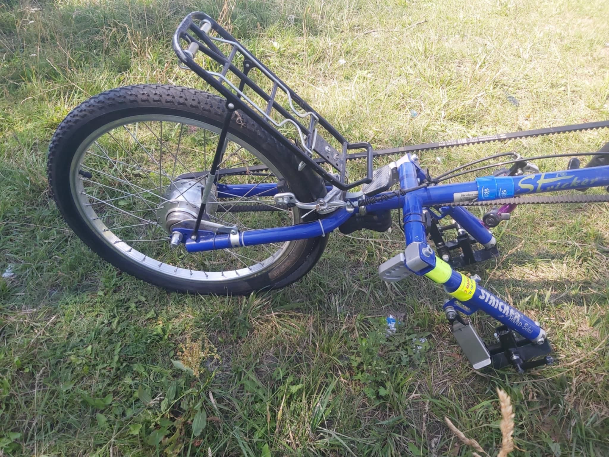 Przystawka do wózka inwalidzkiego