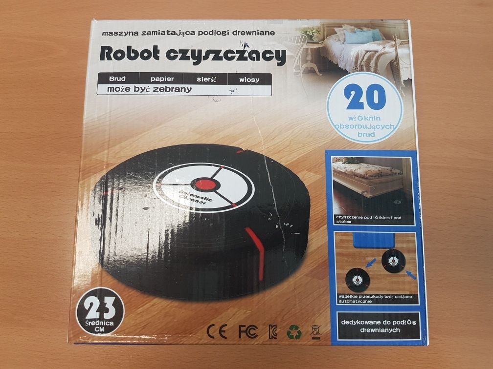 Robot czyszczący clean robot nowy w  opakowaniu