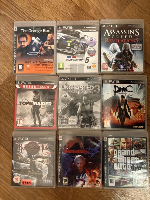 PlayStation 3 + колекція ігр