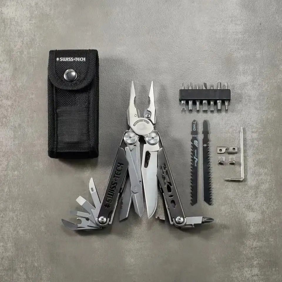 Мультитул Swiss Tech 37 в 1, multitool, EDC, інструмент, Leatherman