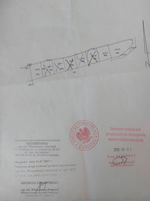 Dzialka budowlana -  Marcinkowo