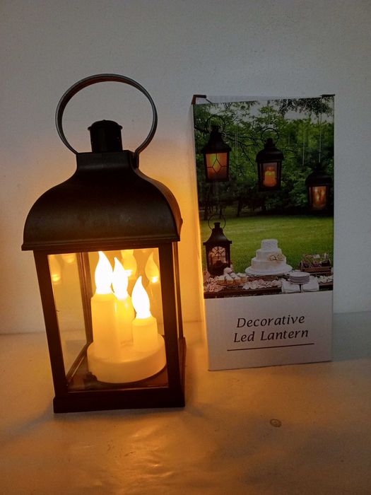 Lampion LED na zewnątrz i wewnątrz