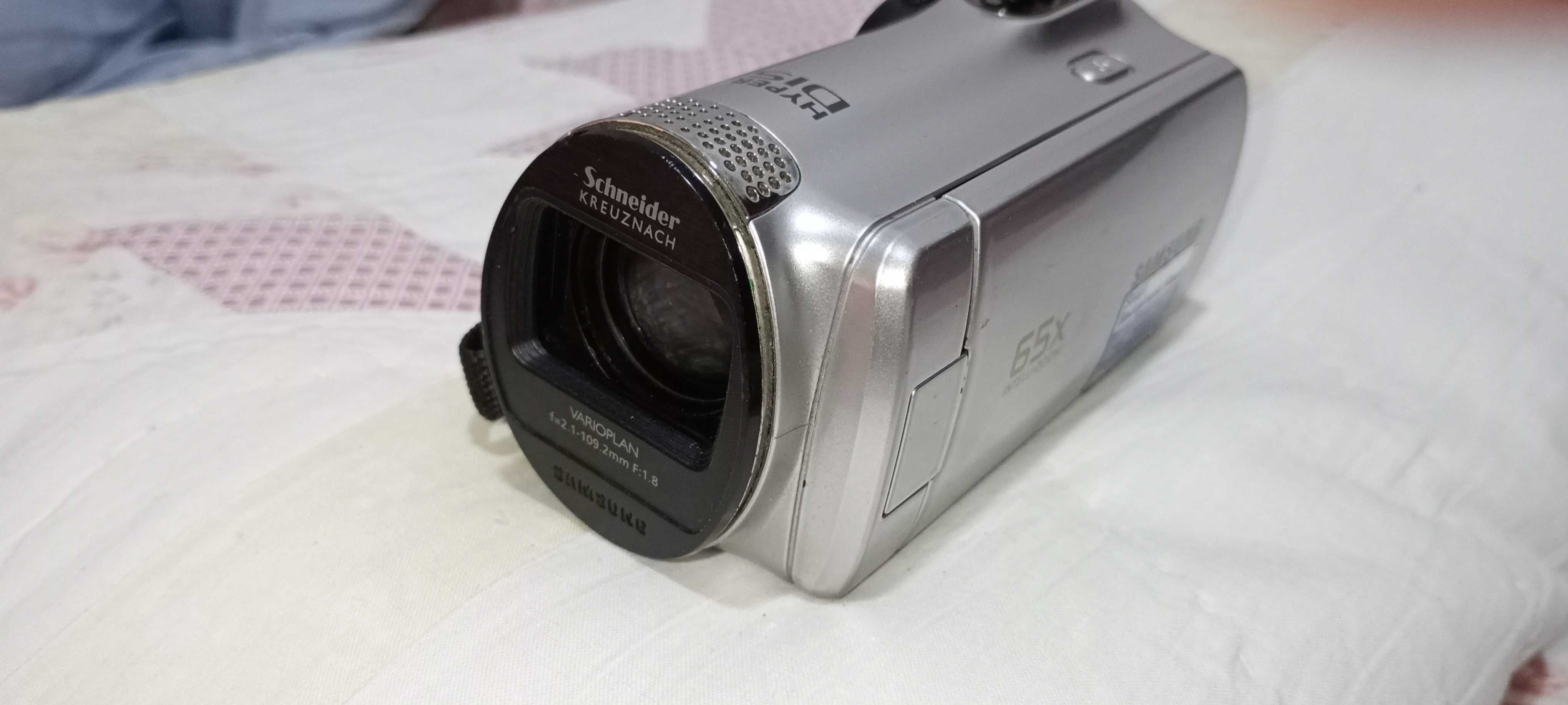 Camcorders Samsung 2 e 4Gb SD Schneider Kreuznach
