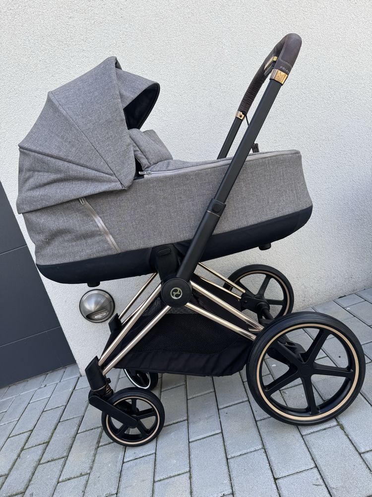 Cybex Priam 2.0 2w1 Manhattan Grey / Rose Gold