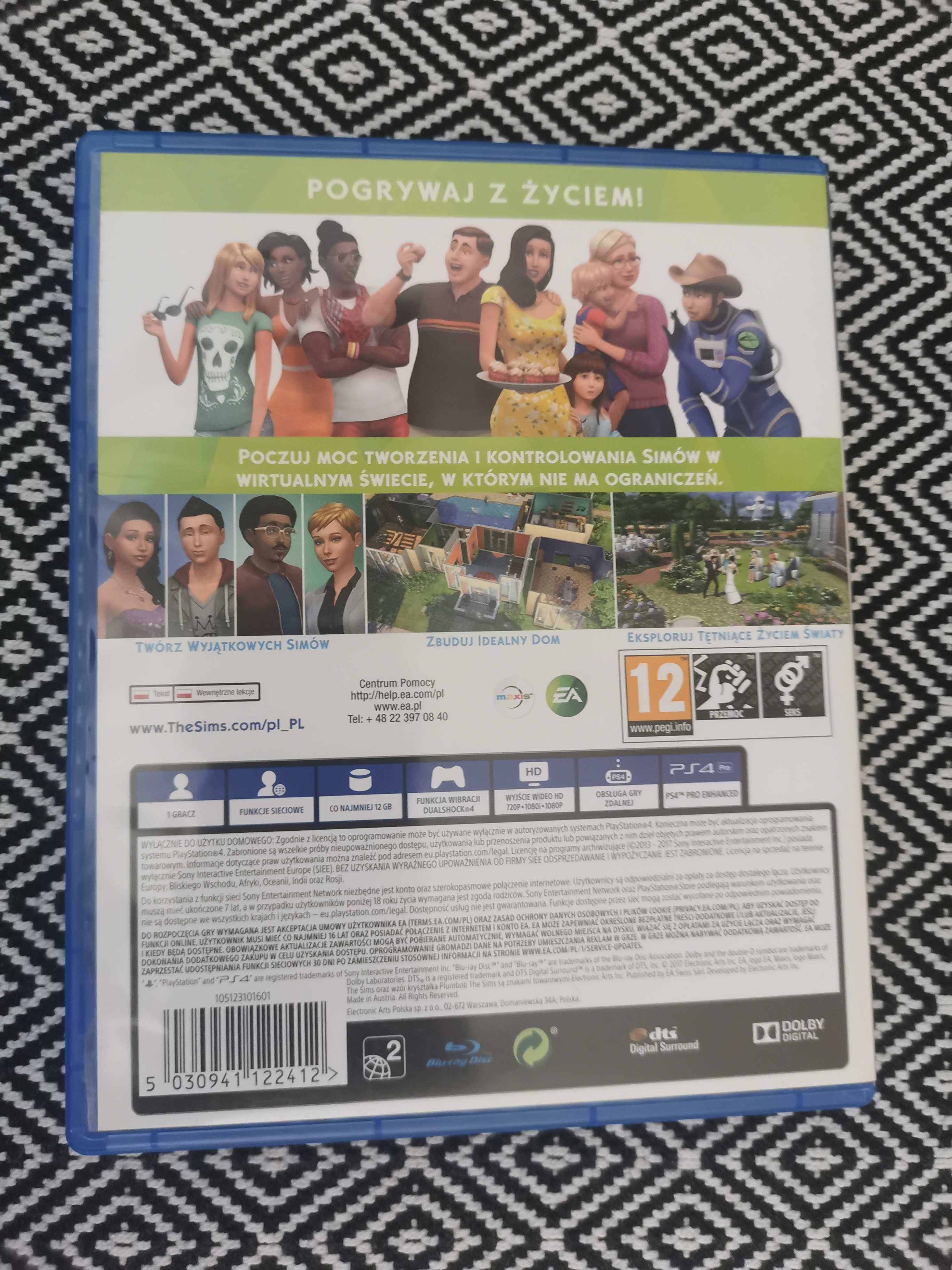 THE SIMS 4  (PS4) /Polska Wersja