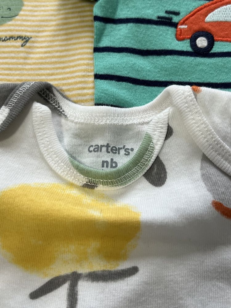 Речі Carter’s для новонароджених: боді, пісочник