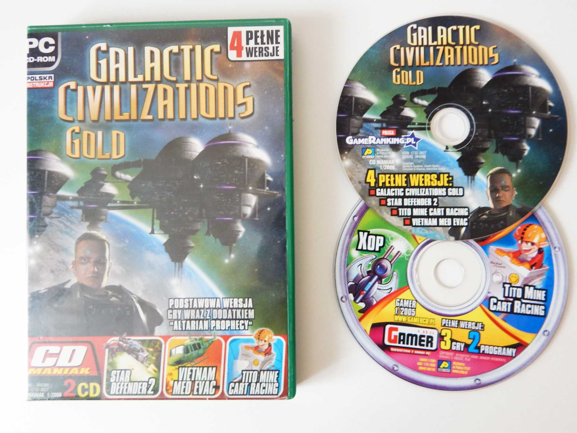 Galactic Civilization Gold + 3 retro gry