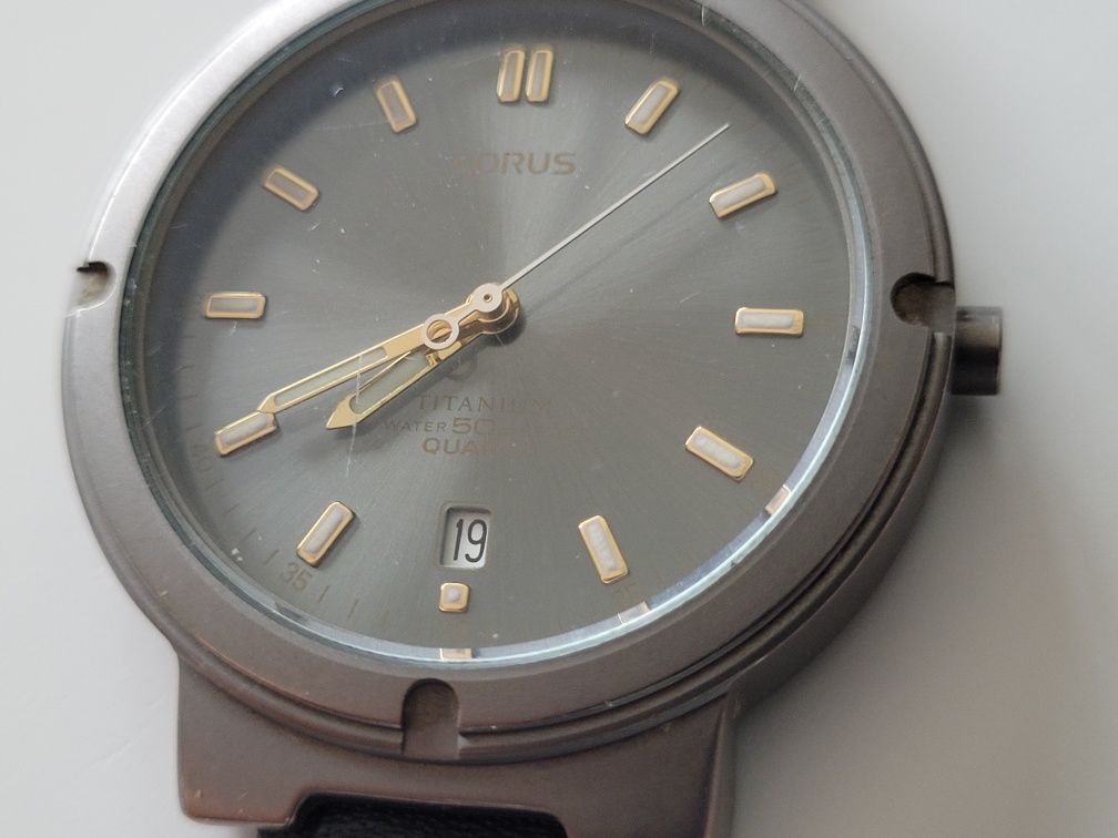 LORUS TITANIUM V732- X001 A1 by SEIKO militarny zegarek nareczny 5bar