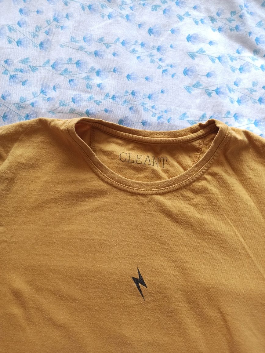 Bluzka t-shirt z długim rękawem Longsleeve Cleant męska bluza bluzka