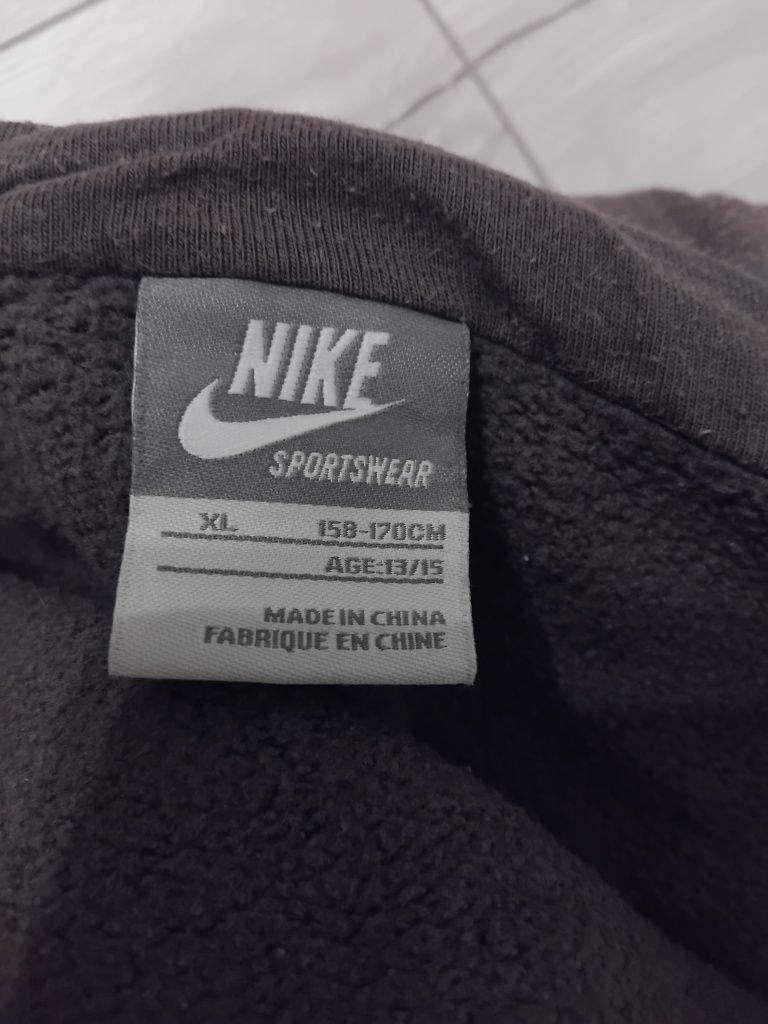 Bluza z nike szara