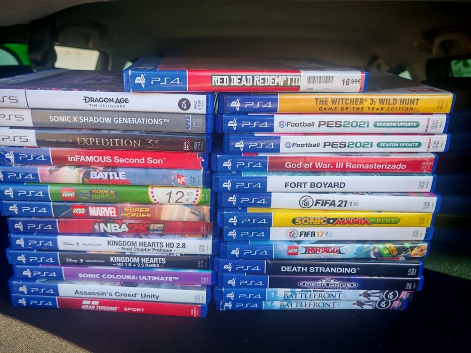 Jogos nintendo switch, playstation 4/5 e 2nds