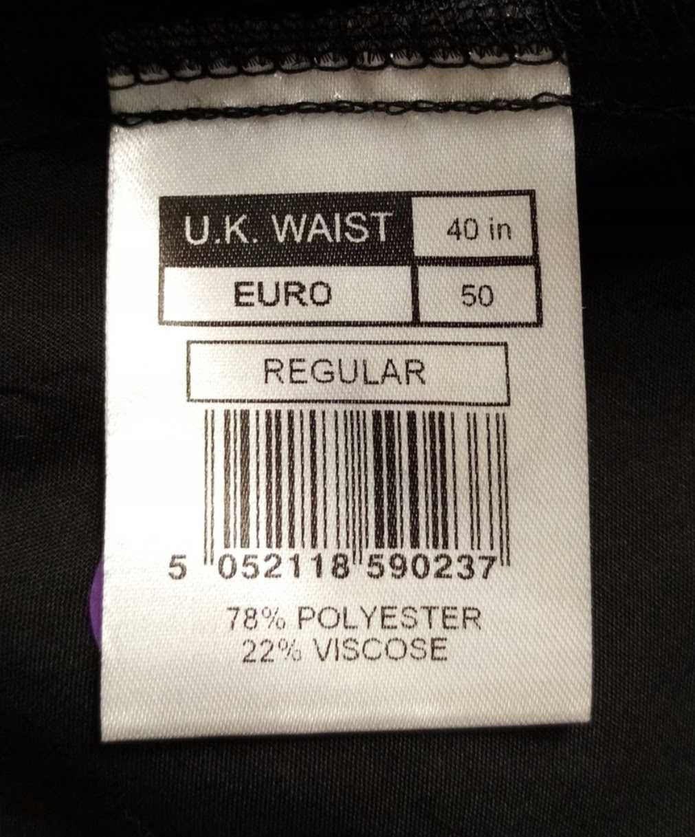 R) REDHERRING eleganckie spodnie materiałowe Roz.50
