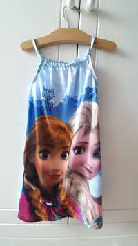 Sukienka letnia Disney Elsa i Anna Kraina Lodu Frozen  rozm. 116