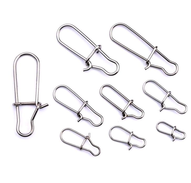 Agrafki wędkarskie rozmiar 1# 100szt.