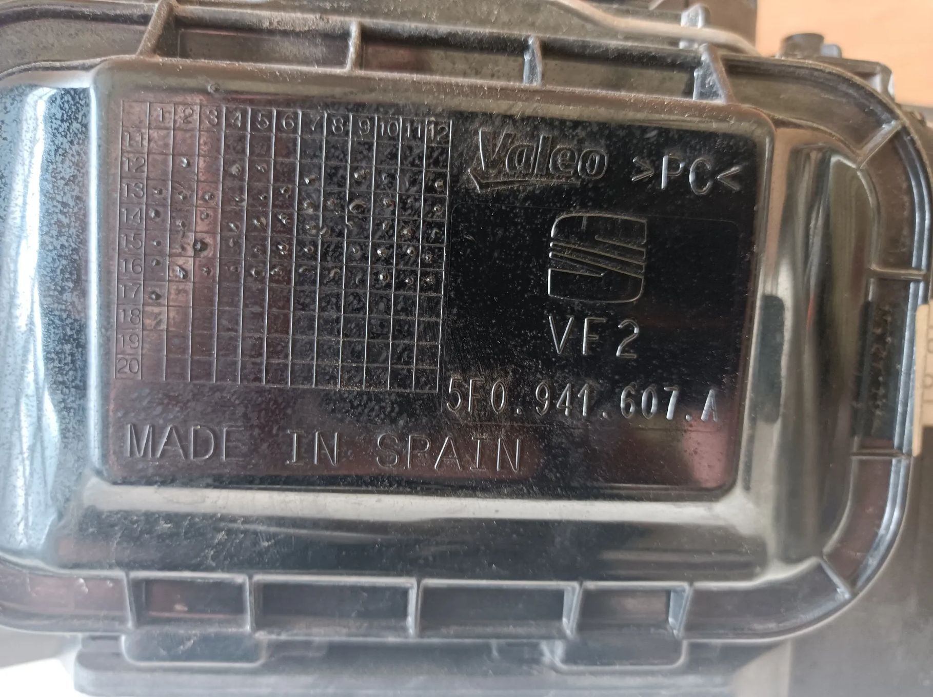 Lampa reflektor LED lewy przód Seat Leon III Lift 17-  5F1941015B