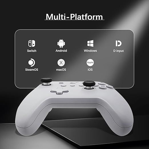 Kontroler AKNES GuliKit KK3 z joystickami Halla do Switch i PC