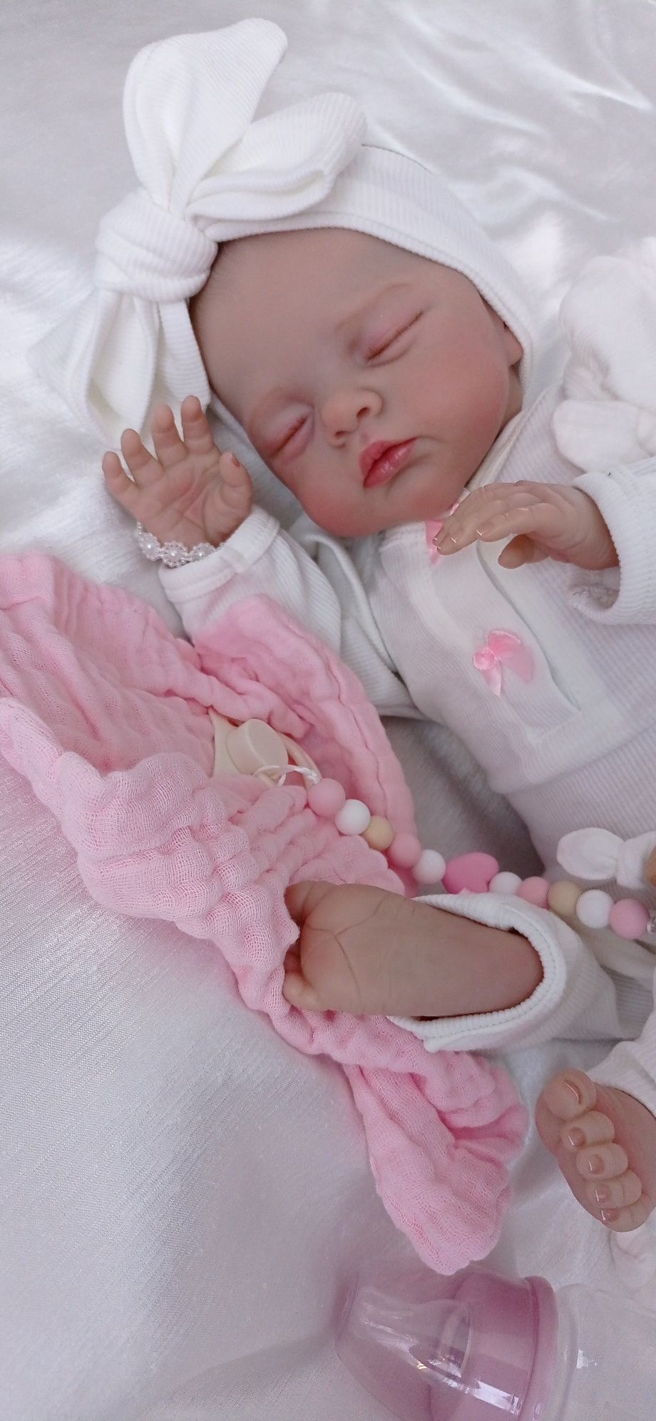 Cudowna lala w typie reborn jak prawdziwe niemowle