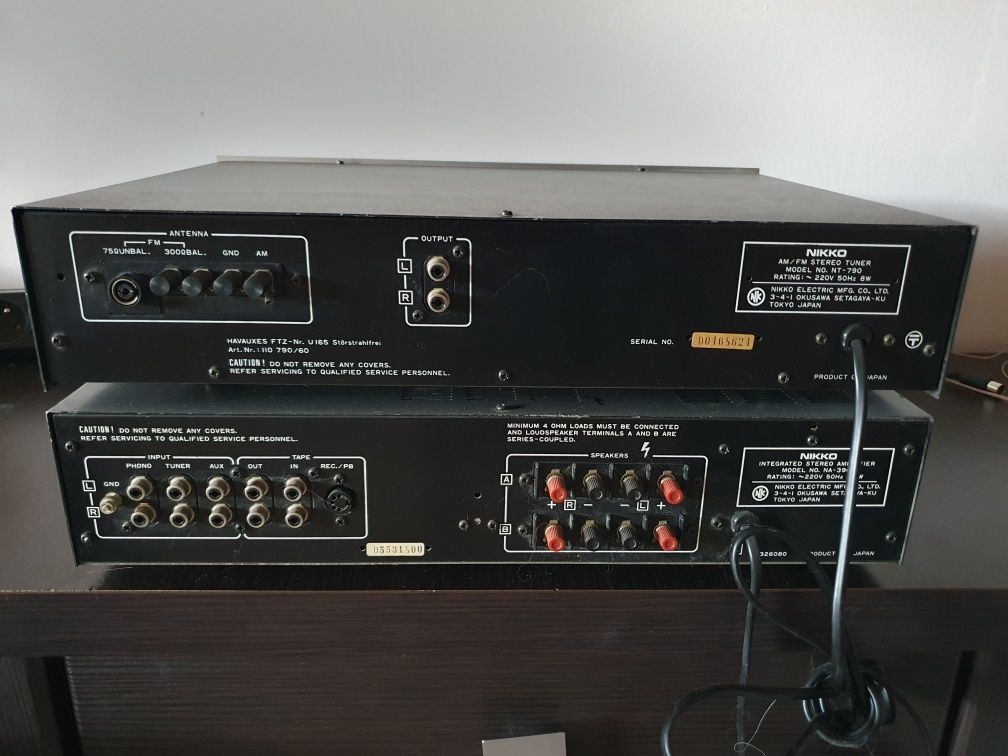 Wzmacniacz Nikko NA-390 II plus Tuner