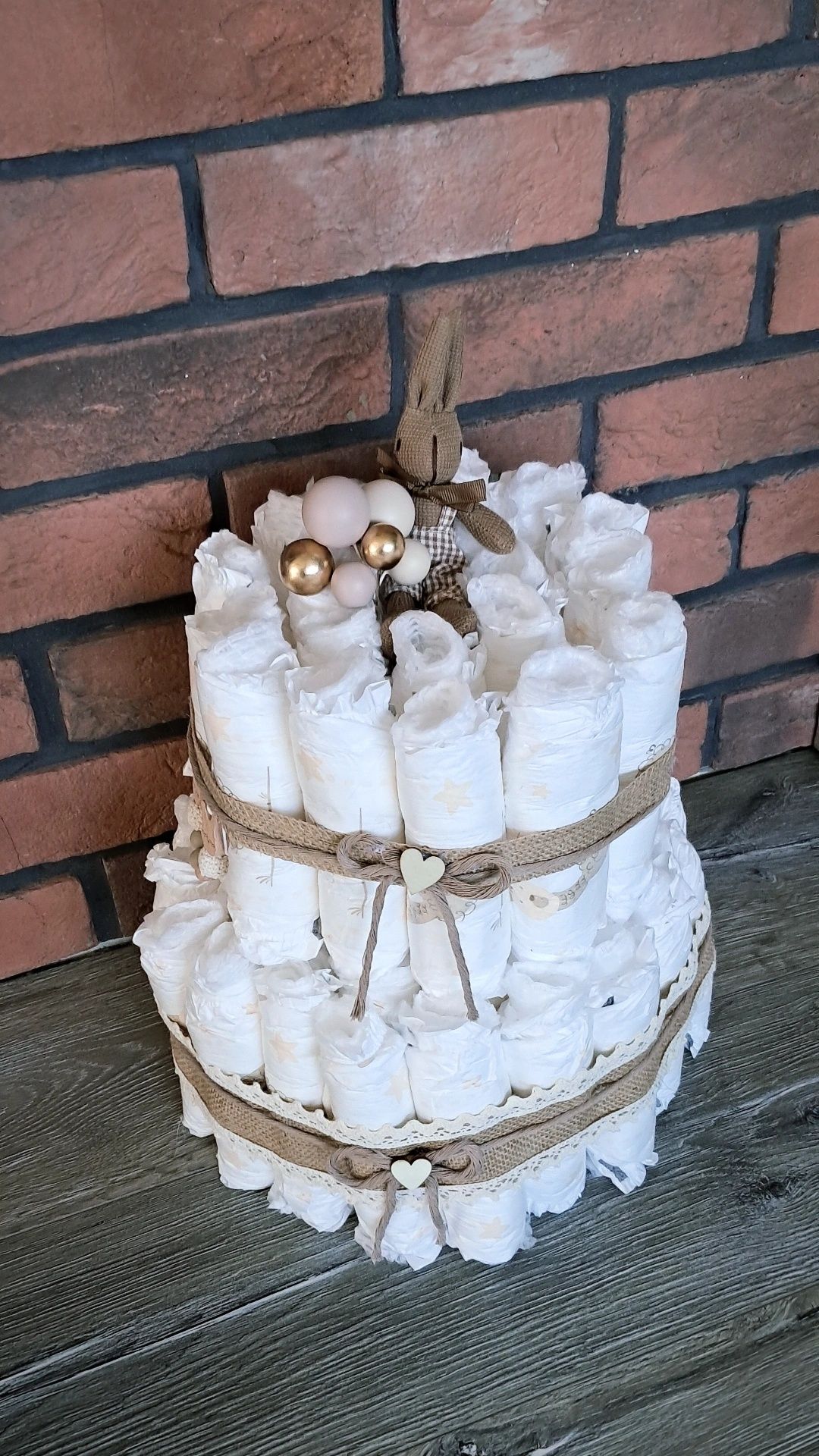 Tort z pampersów