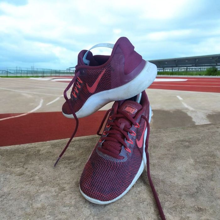 Markowe buty do biegania Nike Flex Running Red r 38 wkł 24