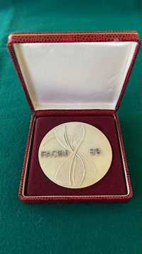 FACIM 89 25 Anos, Moçambique Maputo medalha