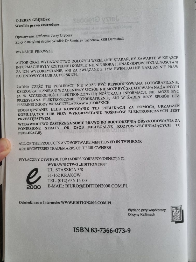 Symfonia C++ standard Jerzy Grębosz 1255 stron