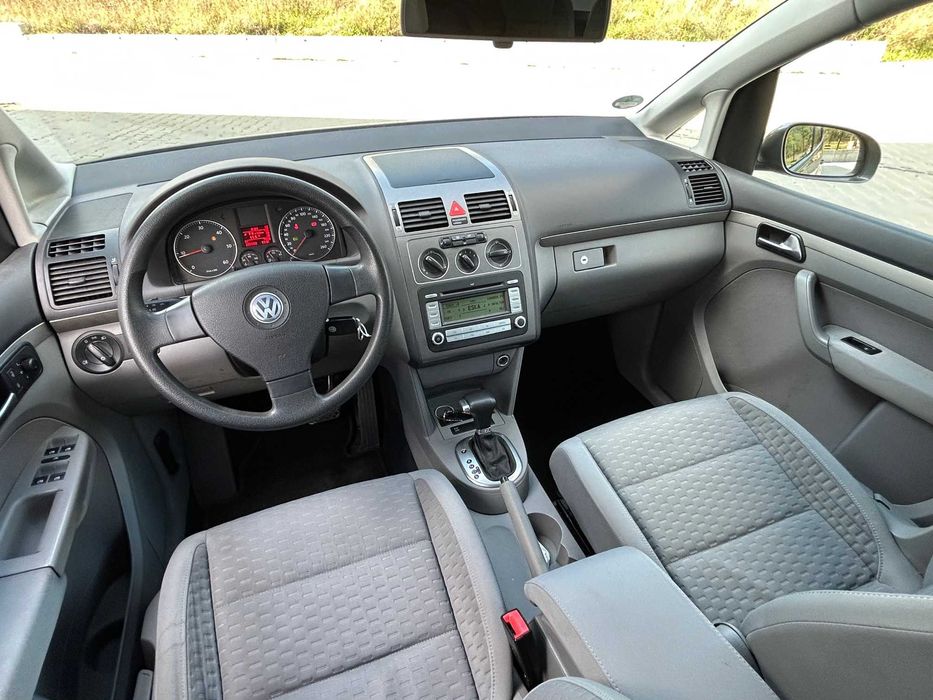 VW TOURAN 1.9 TDI, 2007r, Automat DSG, webasto, bardzo ładny