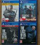 Gry na konsole PlayStation PS4 / PS5 The Last Of Us, Wiedźmin