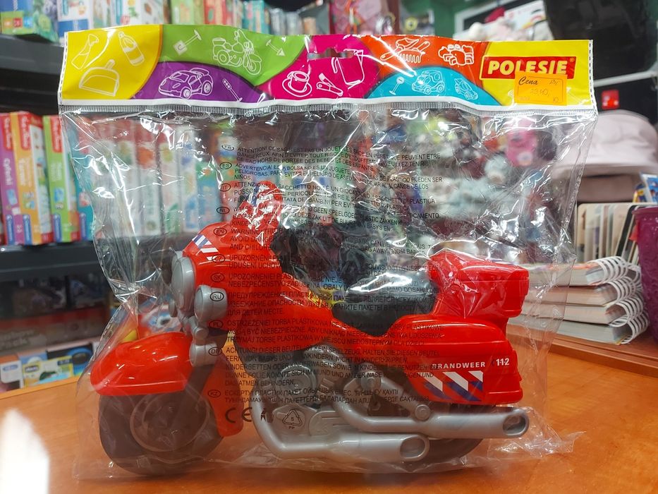 Motor strażacki firmy Polesie