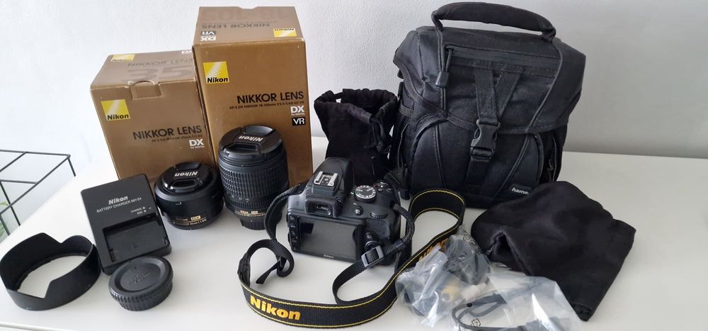 Nikon d3300 2x obiektyw jak nowy
