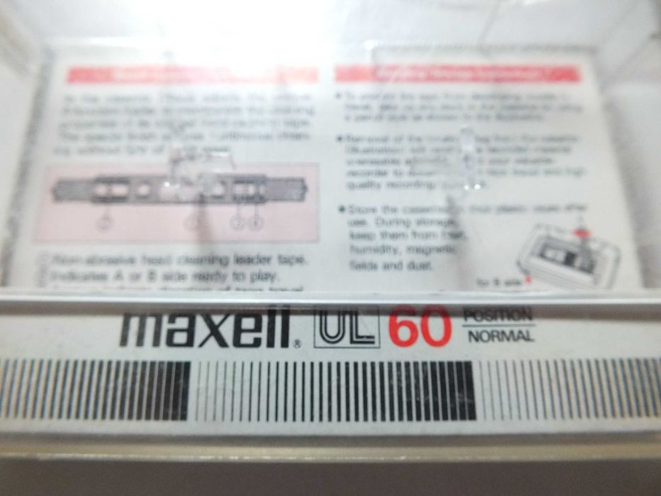 3szt. kaseta magnetofonowa MAXELL , FUJI FR-I 60, lata 80 New Romantic