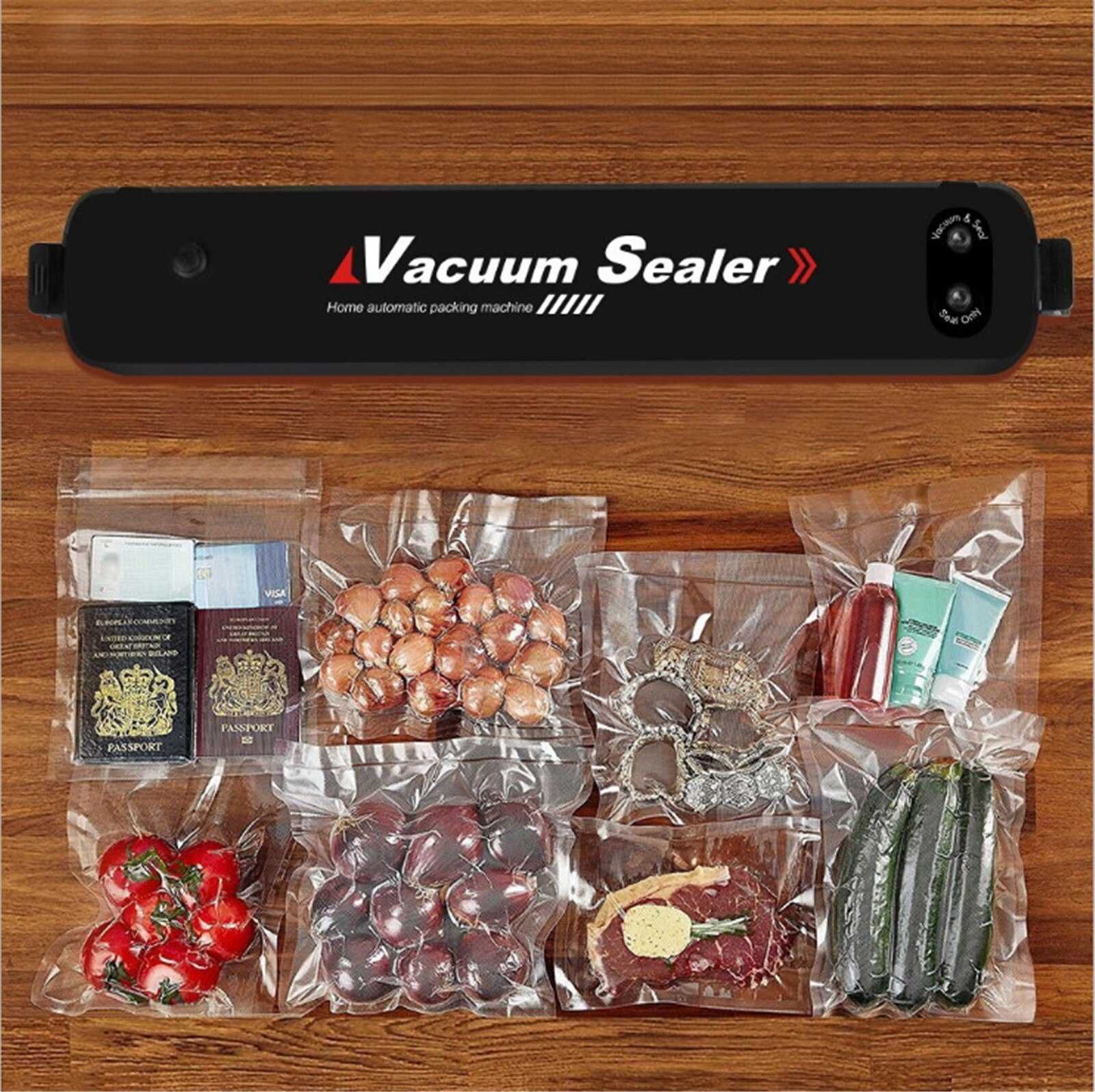 Вакуумний пакувальник з пакетами Vacuum Sealer 90W, Вакууматор