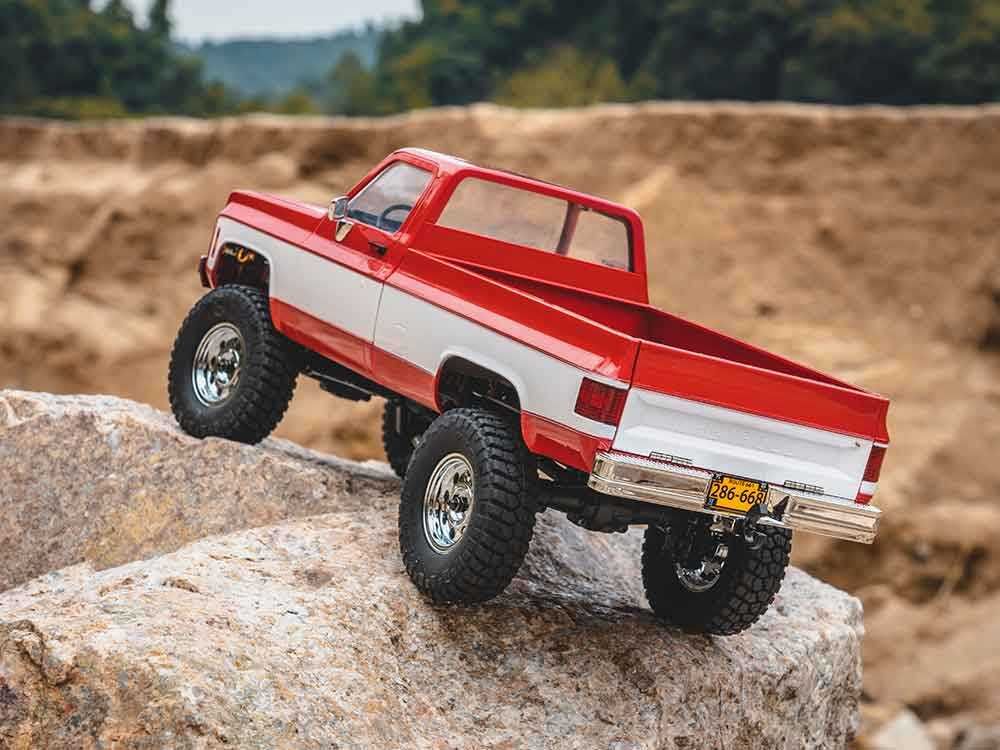 Машинка на радіокеруванні FMS 1:18 Chevrolet K10 RTR RED червоний