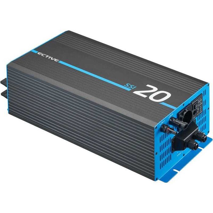 Інвертор чистий сінус ECTIVE SSI 2000W (2кв) з зарядним, Германія