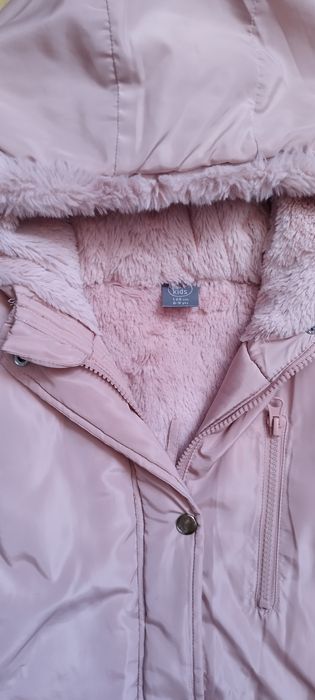 Kurtka zimowa  dla dziewczynki 134 Pepco różowa