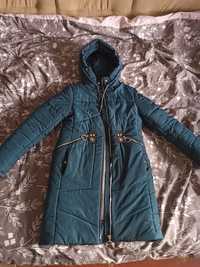 Куртка пальто на девочку лет 11-12
