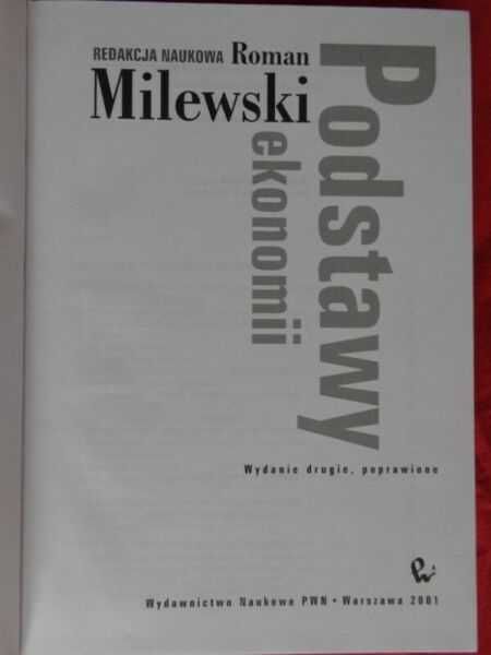 Podstawy Ekonomii Roman Milewski Podręcznik & Ćwiczenia