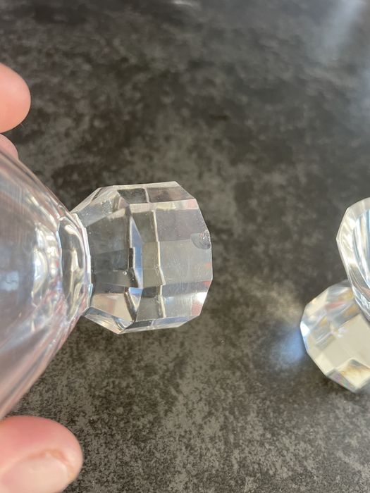 Kieliszki Art Deco Huta Julia Lata 30te n. Prl kolekcja vintage