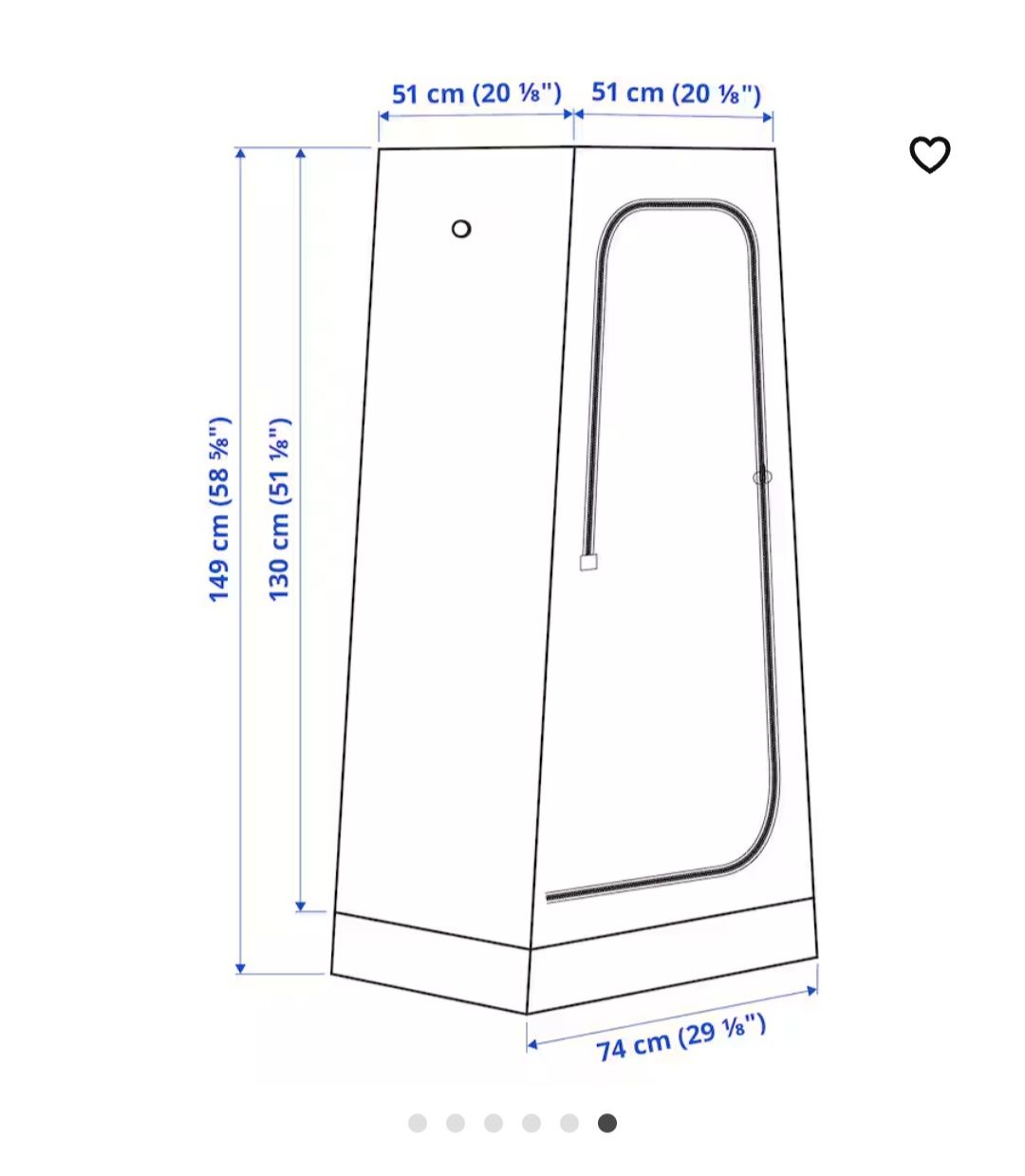 Szafa wolnostojąca -VUKU IKEA