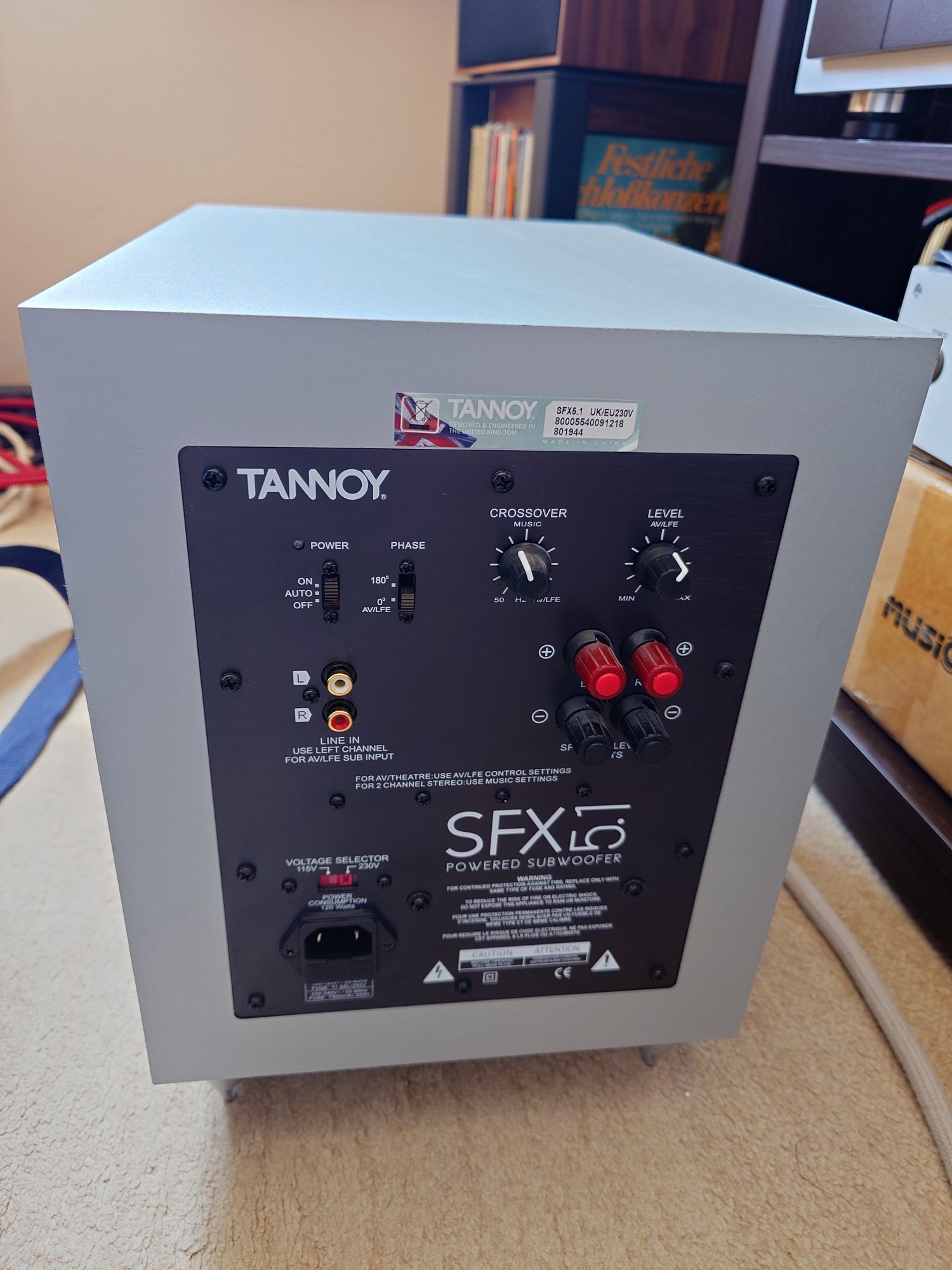 Pioneer vsx - lx304 srebrny + tannoy sfx